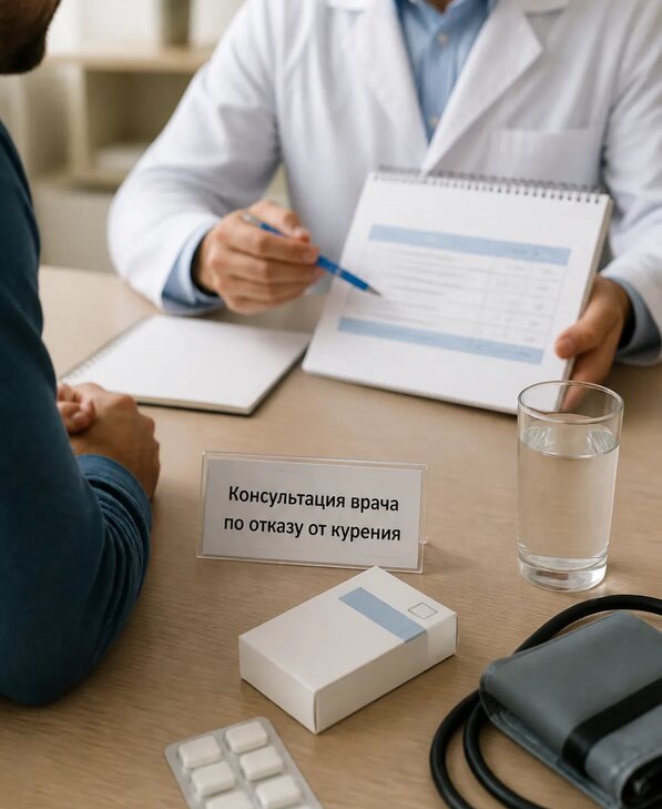 Консультация врача по отказу от курения для взрослых в Кингисеппе